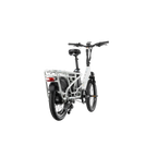 XPedition2 Stratus White Long-Range Dual-Battery + FREE Running Boards, Cushions, Elite Headlight, Suspension Seat Post, Orbitor, Fast Charger ($694 Value)