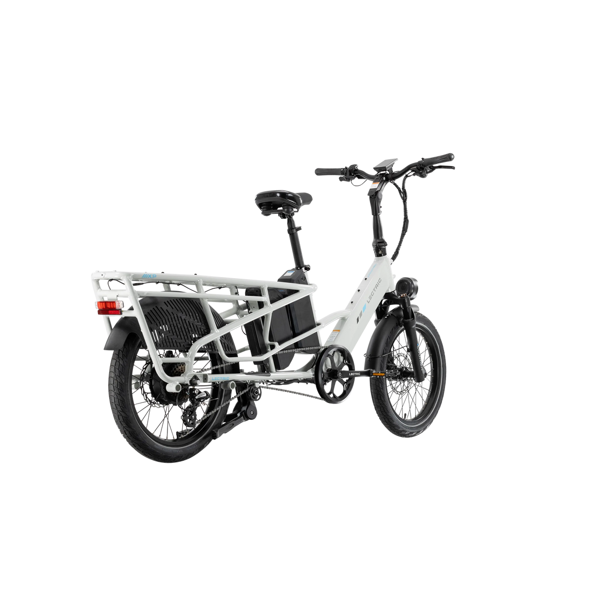 XPedition2 Stratus White Long-Range Dual-Battery + FREE Running Boards, Cushions, Elite Headlight, Suspension Seat Post, Orbitor, Fast Charger ($694 Value)