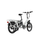 XPedition2 Stratus White Long-Range Dual-Battery eBike