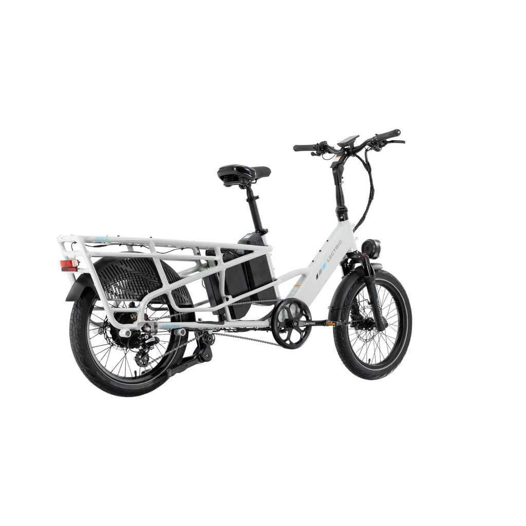 XPedition2 Stratus White Long-Range Dual-Battery eBike