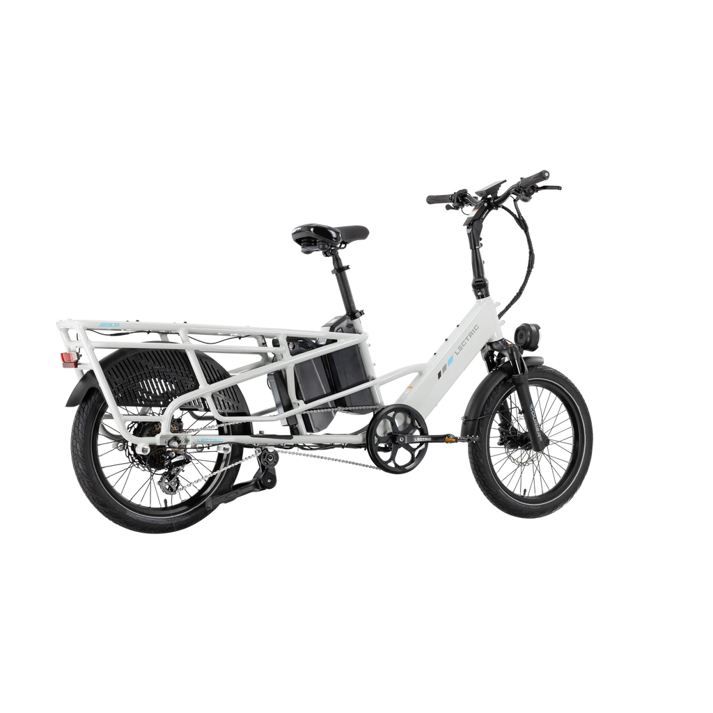XPedition2 Stratus White Long-Range Dual-Battery + FREE Running Boards, Cushions, Elite Headlight, Suspension Seat Post, Orbitor, Fast Charger ($694 Value)