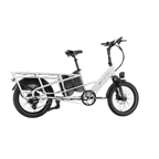XPedition2 Stratus White Long-Range Dual-Battery eBike