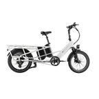 XPedition2 Stratus White Long-Range Dual-Battery eBike