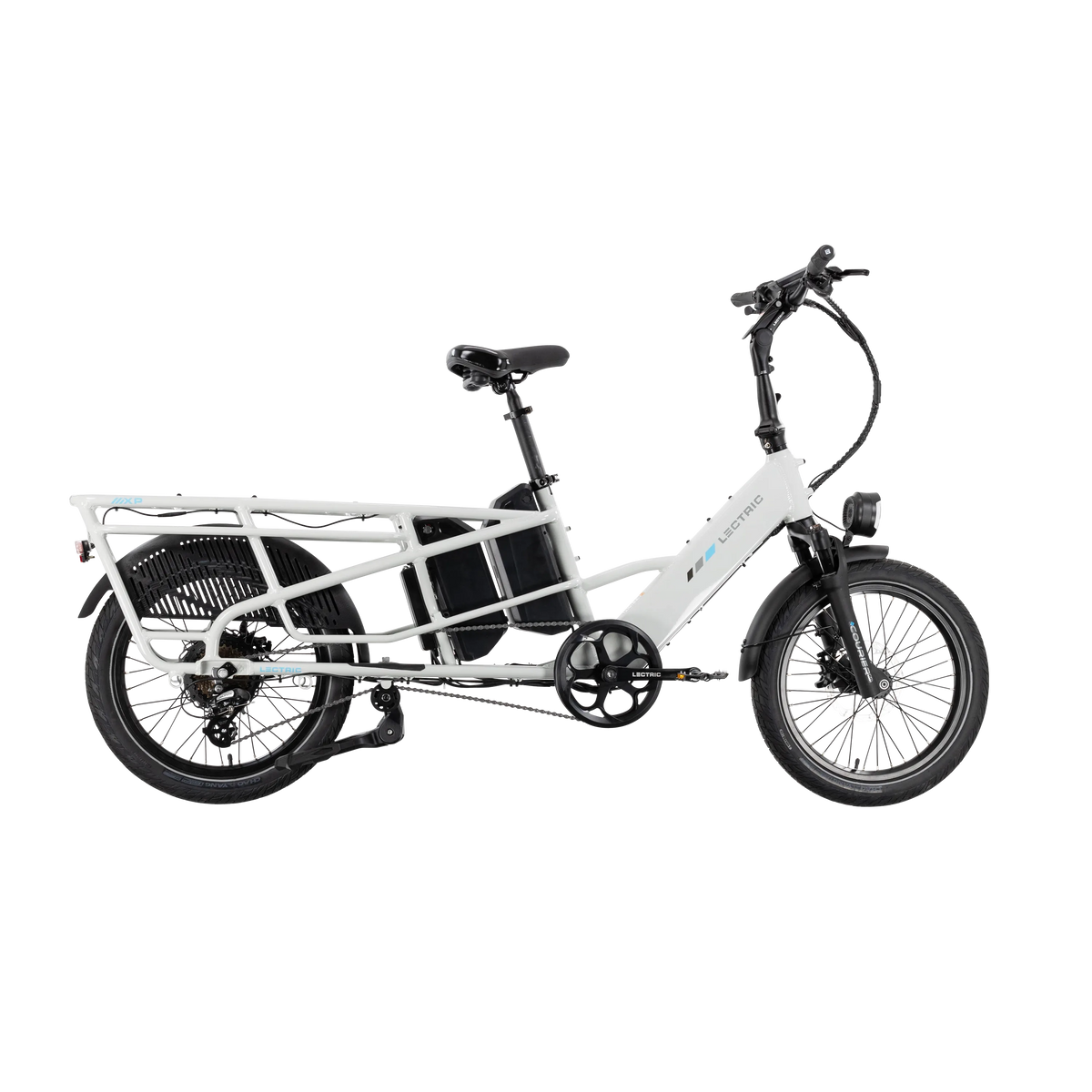 XPedition2 Stratus White Long-Range Dual-Battery + FREE Running Boards, Cushions, Elite Headlight, Suspension Seat Post, Orbitor, Fast Charger ($694 Value)
