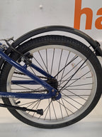 Apollo Tuck Unisex Single Speed 20''-Wheel Lightweight Folding Bike - Blue