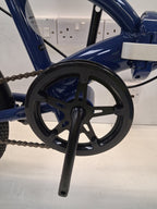 Apollo Tuck Unisex Single Speed 20''-Wheel Lightweight Folding Bike - Blue