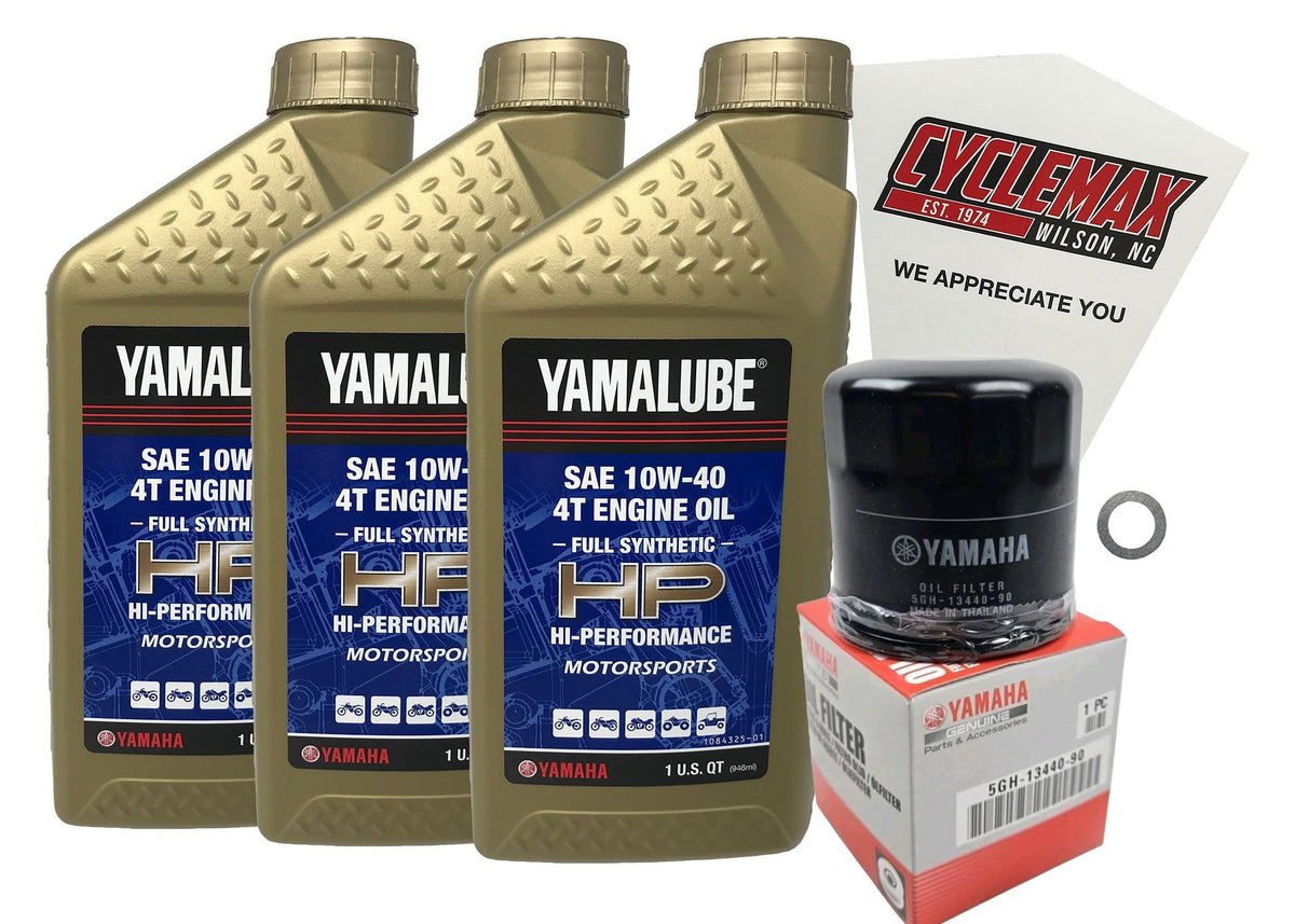Yamaha Yamalube Full Synthetic Oil Change Kit for 2011-2013 RHINO 700