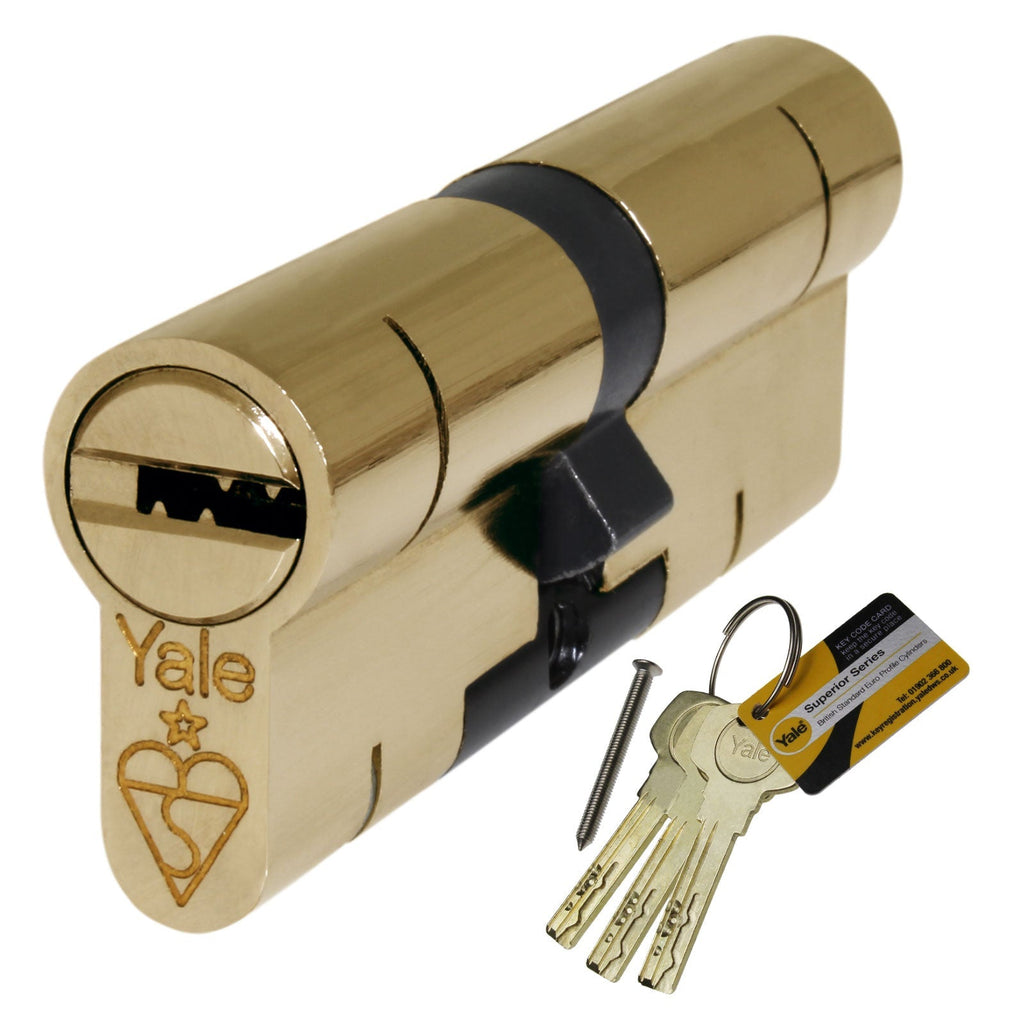 Yale Superior Keyed-Alike Euro Cylinder Pair