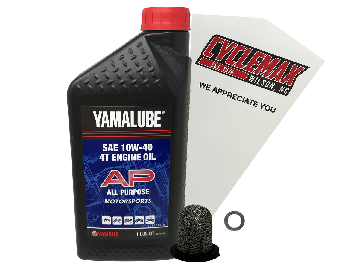 Yamaha Yamalube Standard Oil Change Kit for 2024 RAPTOR 110