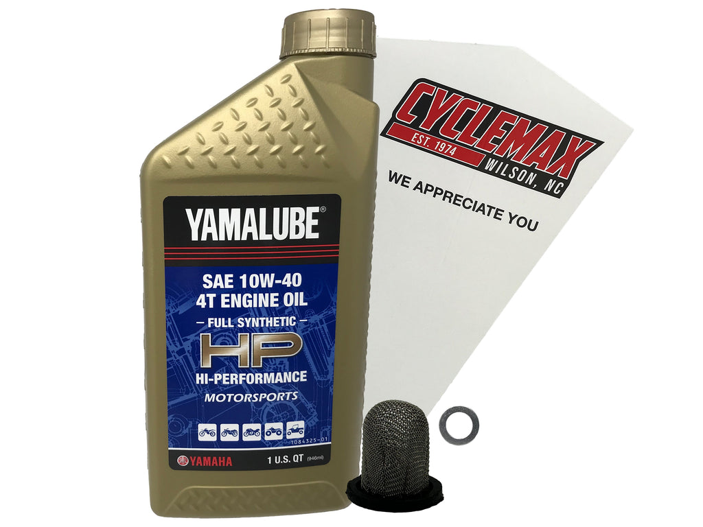 Yamaha Yamalube Full Synthetic Oil Change Kit for 2024 RAPTOR 110