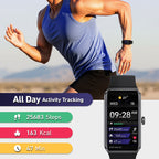 DeerRun® Fitness Smartwatch: Sync to App & Track Workouts
