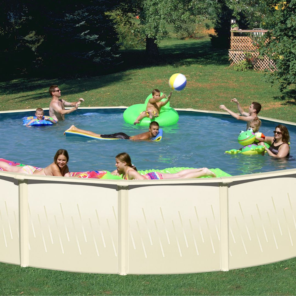 18' x 54" Round 6" Hybrid Frame Family Fun Pool & Package