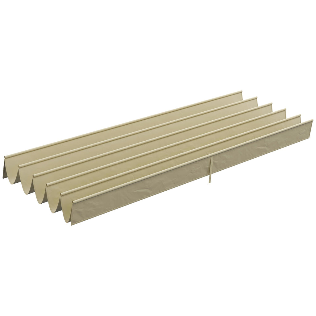 Retractable Replacement Pergola Canopy for 10' x 13' Pergola, Beige