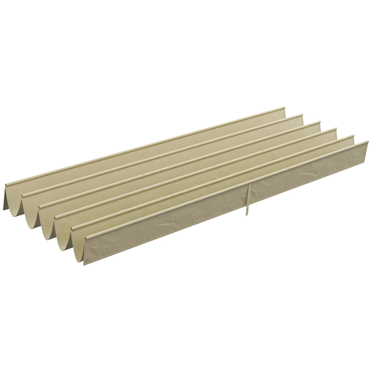 Retractable Replacement Pergola Canopy for 10' x 13' Pergola, Beige