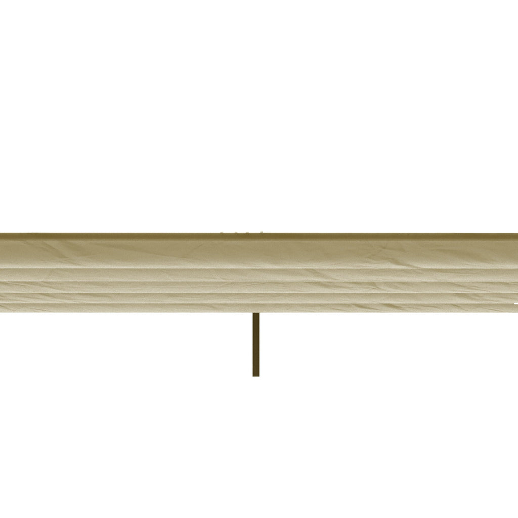 Retractable Replacement Pergola Canopy for 10' x 13' Pergola, Beige