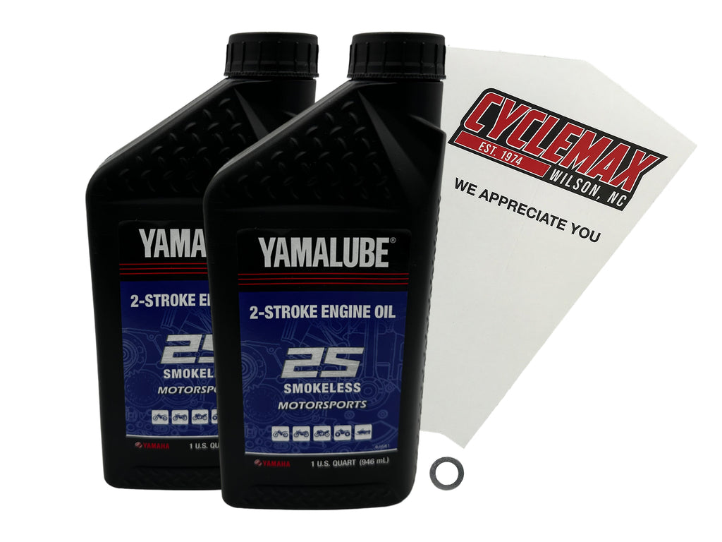 Yamaha Yamalube Semi-Synthetic Oil Change Kit for 1987-1991 CHAMP