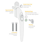 Yale Quartus Inline Window Handle
