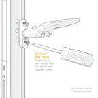 Yale Quartus Inline Window Handle
