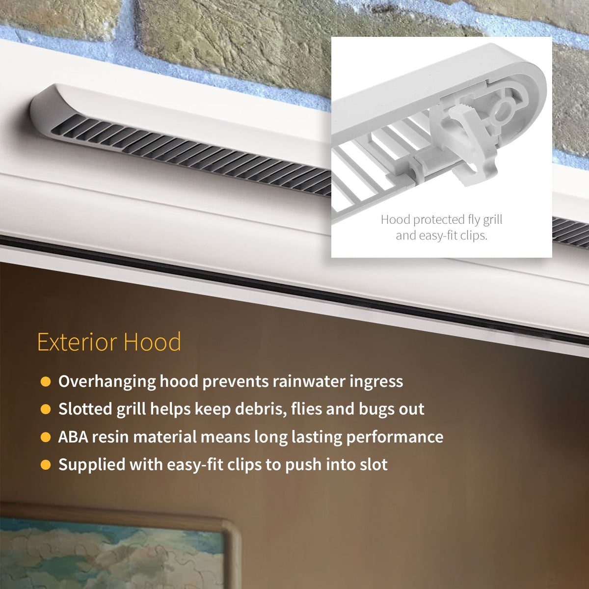 Yale SlotVent Trickle Vent