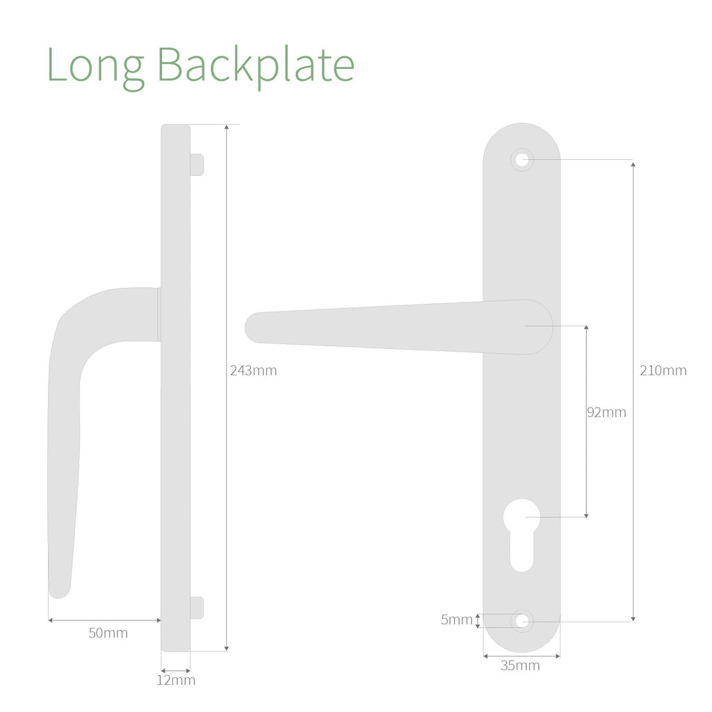 Yale Sparta Lever/Lever Door Handle