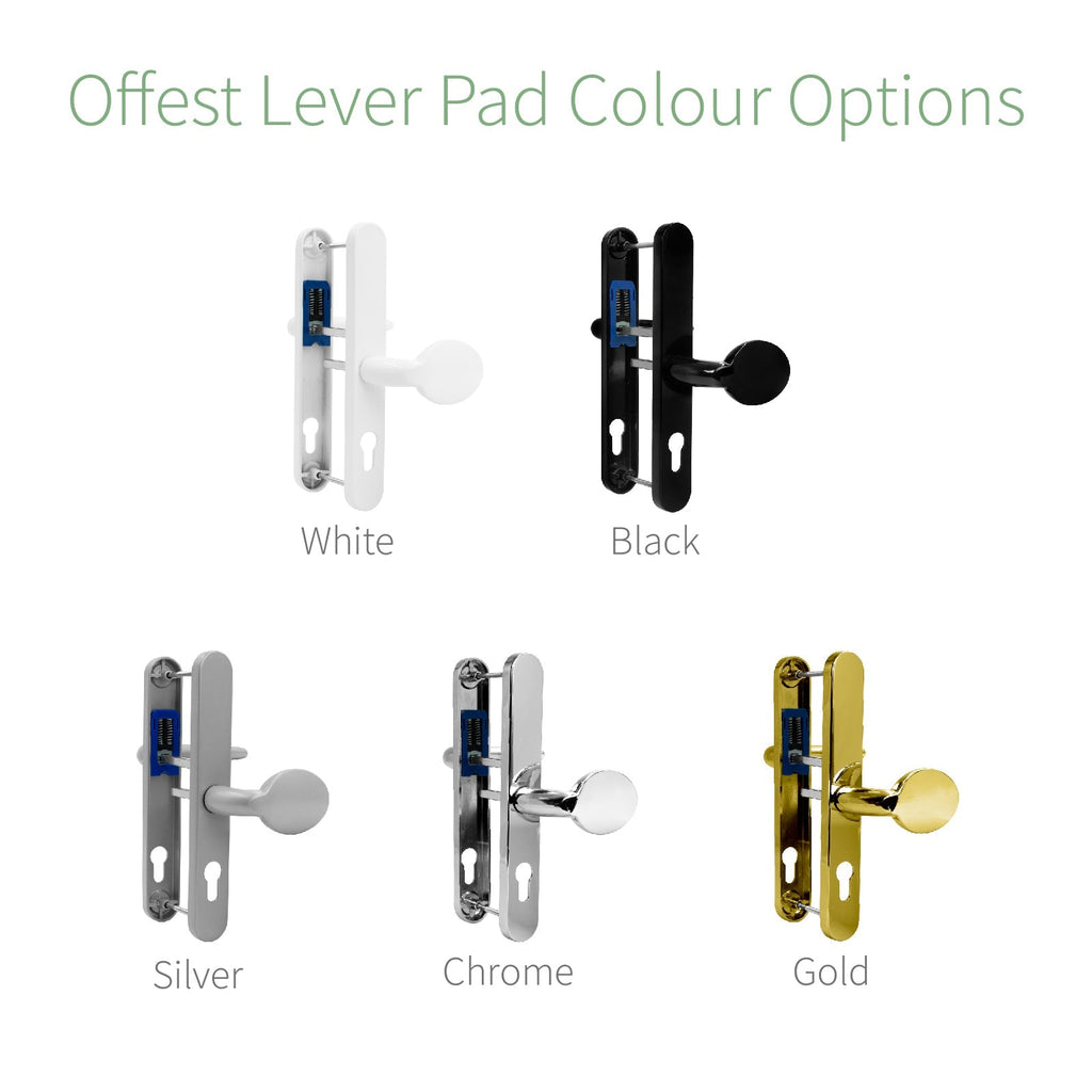 Yale Sparta Offset Lever/Pad Door Handles