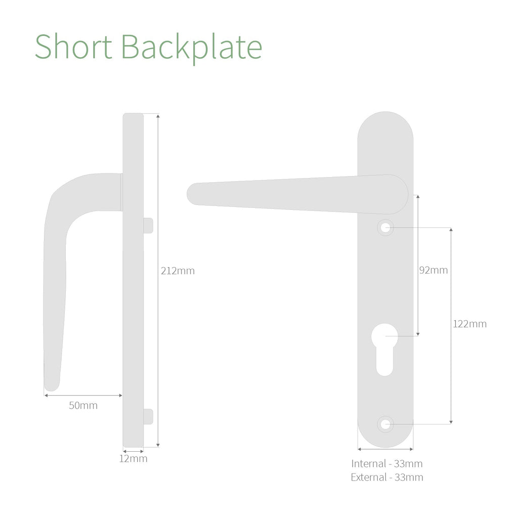Yale Sparta TS007 PAS 24 Lever Handles