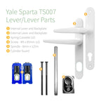 Yale Sparta TS007 PAS 24 Lever Handles
