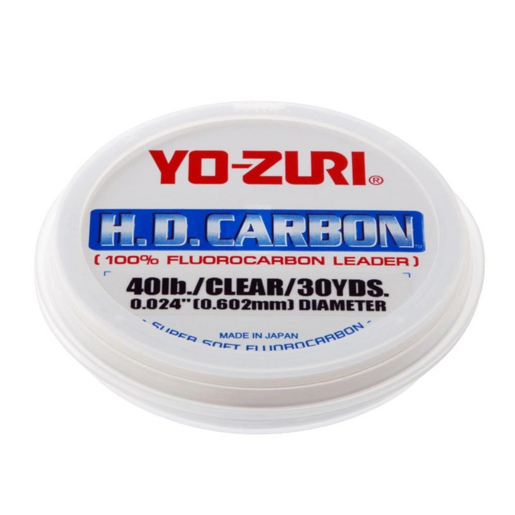 Yo-Zuri H.D. Carbon Fluorocarbon Leader Clear