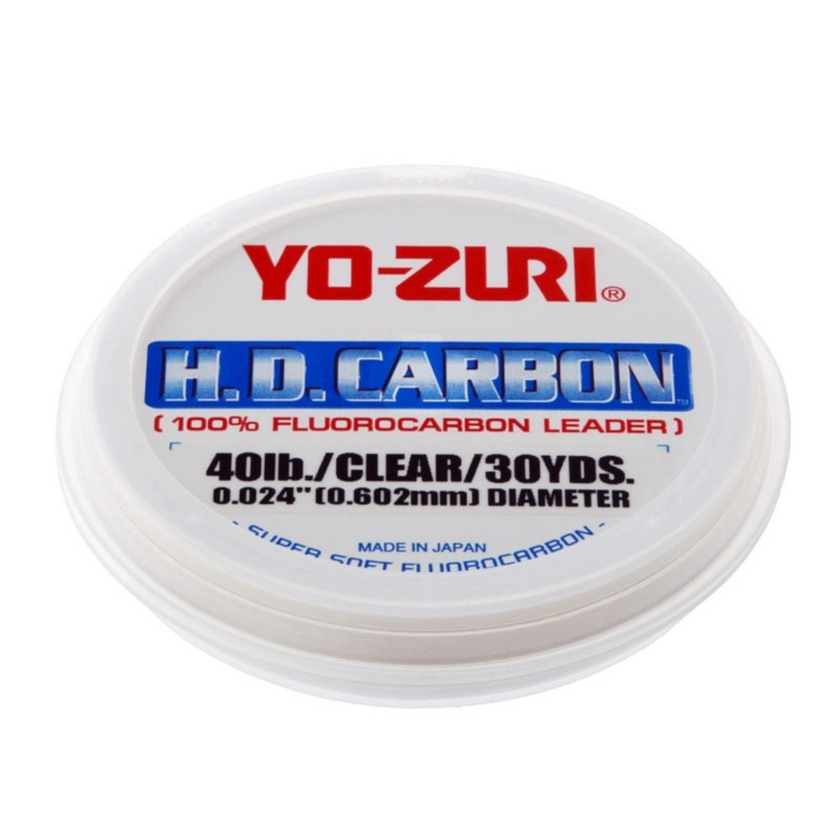 Yo-Zuri H.D. Carbon Fluorocarbon Leader Clear
