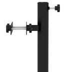 Adjustable Patio Umbrella Holder for Railings/Balcony, Black