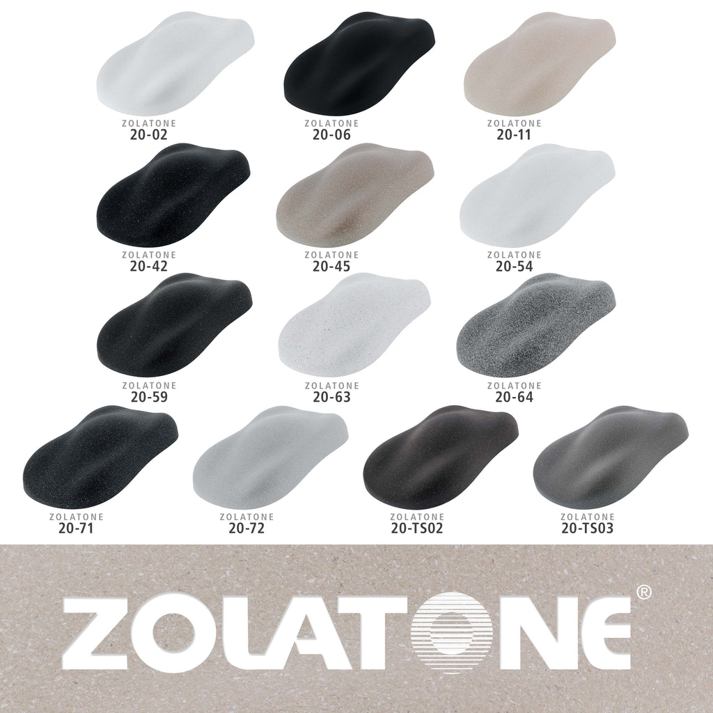 Apollo Gray - Multi-Tone Spatter Finish Quart Size - Formerly Zolatone