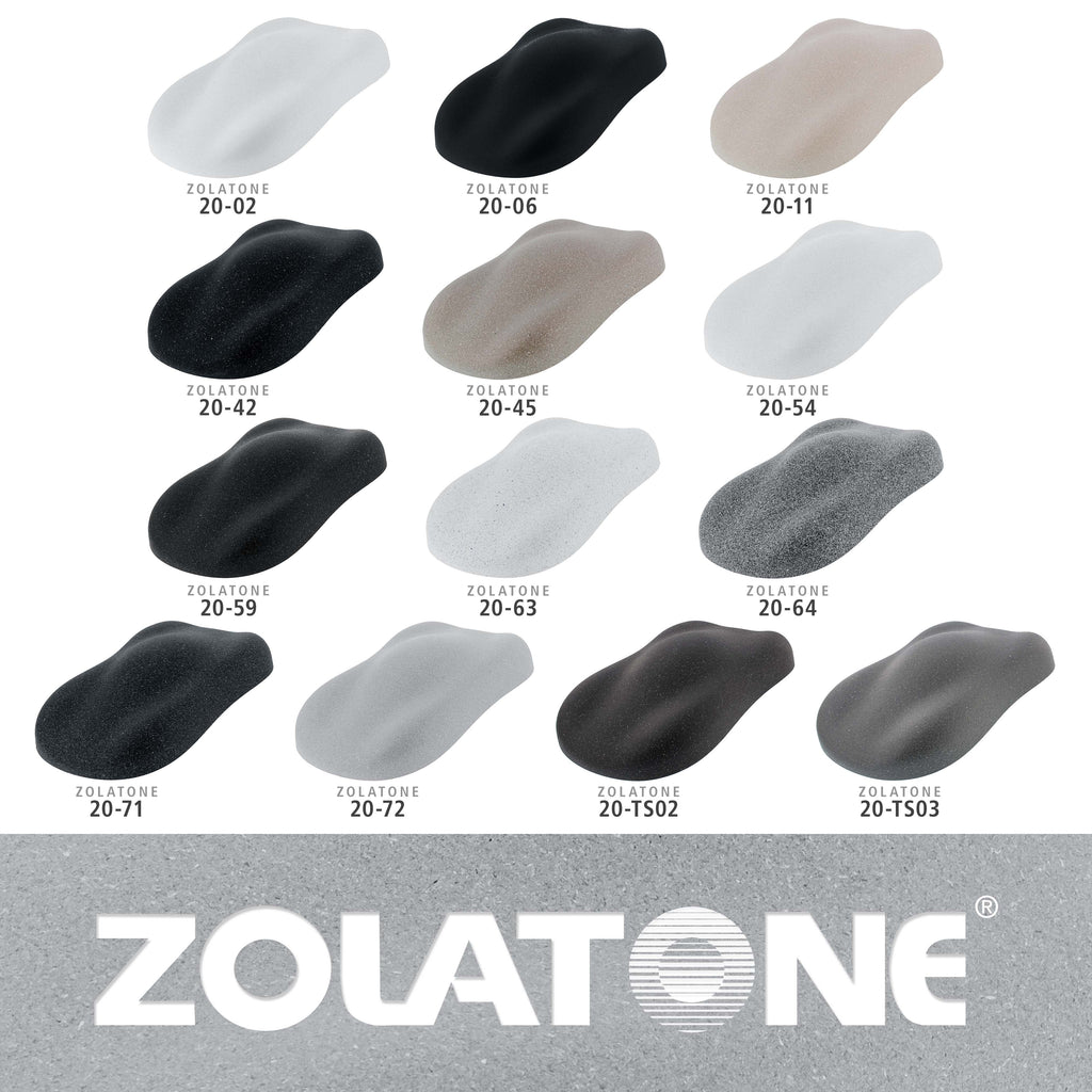 Silver Gray- Multi-Tone Spatter Finish Quart Size - Formerly Zolatone