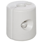 4 Pack 36kg Gazebo Weights, Canopy Tent Weights w/ Rapid Clip, Water & Sand Filled, White