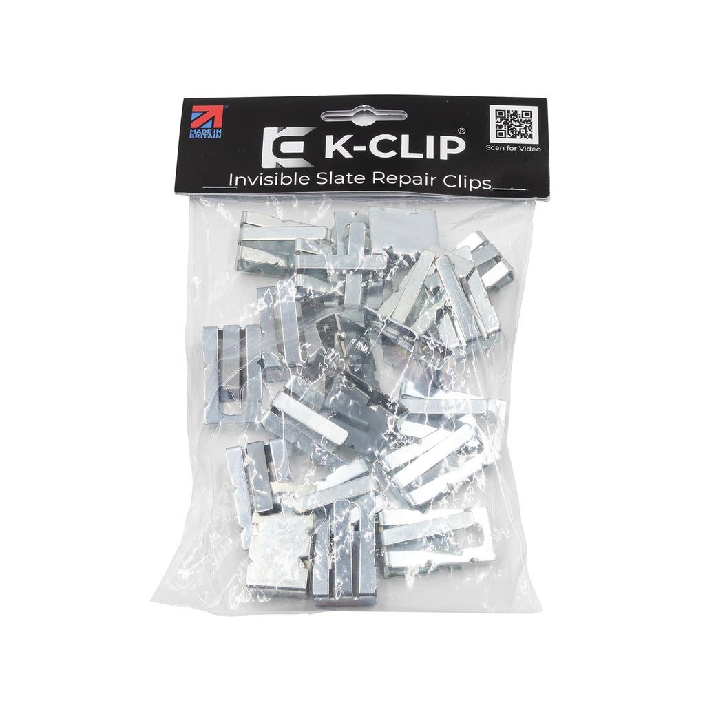 K-Clip Invisible Slate Repair Clips