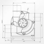 Abyzz A200 IPU-3M 3,800GPH Controllable DC Pump