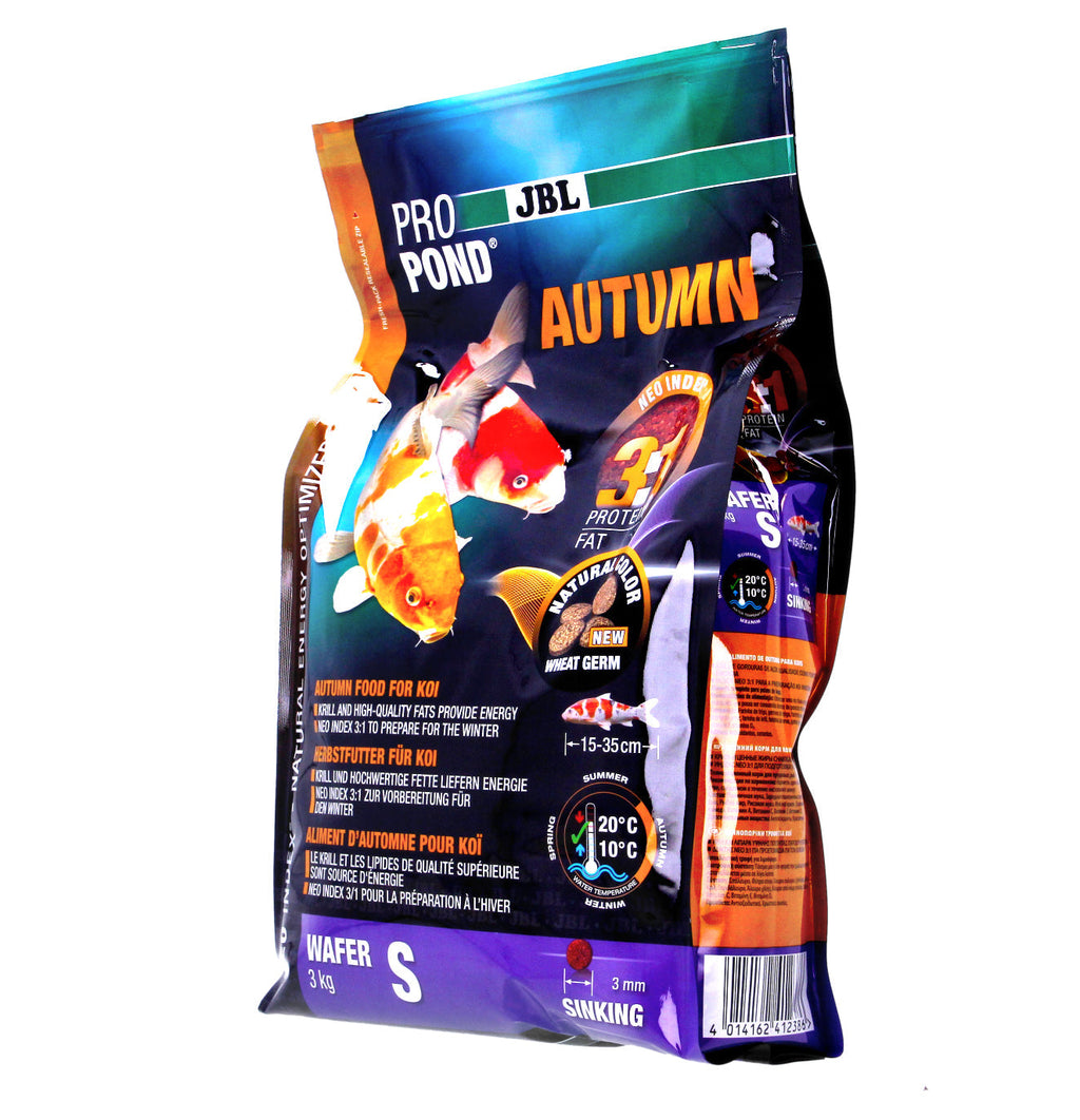 JBL ProPond Autumn Koi Food S 3kg 09.2026