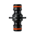Two Way Connector Male Snap-On Joiner, Orange/Black, Bradas