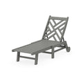 Chippendale Chaise with Wheels