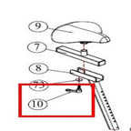 Xebex AB-1 and ABMG-3 Air Bike Parts