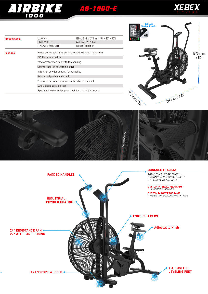 Xebex Air Bike 1000