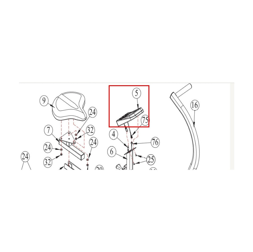 Xebex AB-1 and ABMG-3 Air Bike Parts
