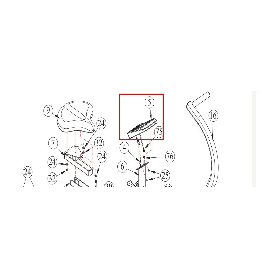 Xebex AB-1 and ABMG-3 Air Bike Parts