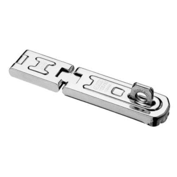 Abus Mechanical 100/80 Double Joint Hinged Hasp and Staple x 80mm