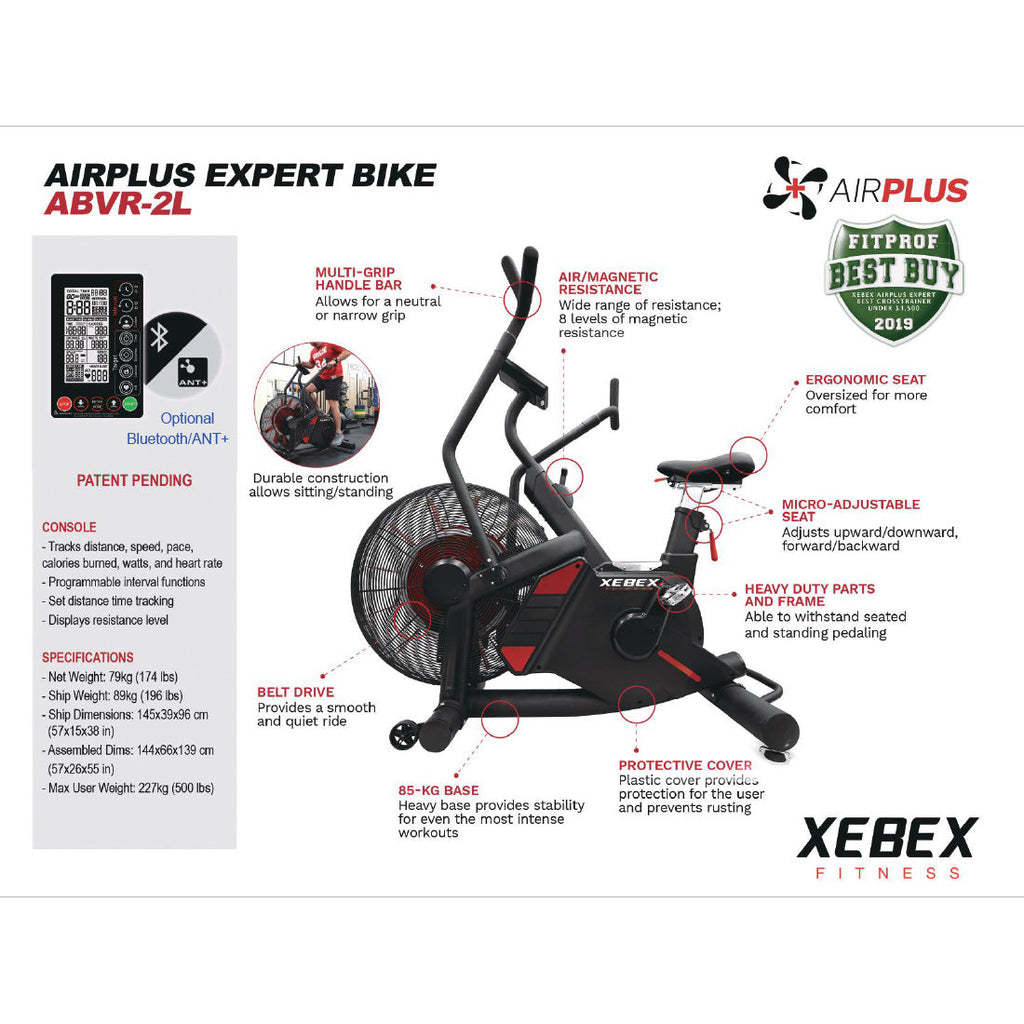 Xebex AirPlus Expert Bike 3.0 Smart Connect