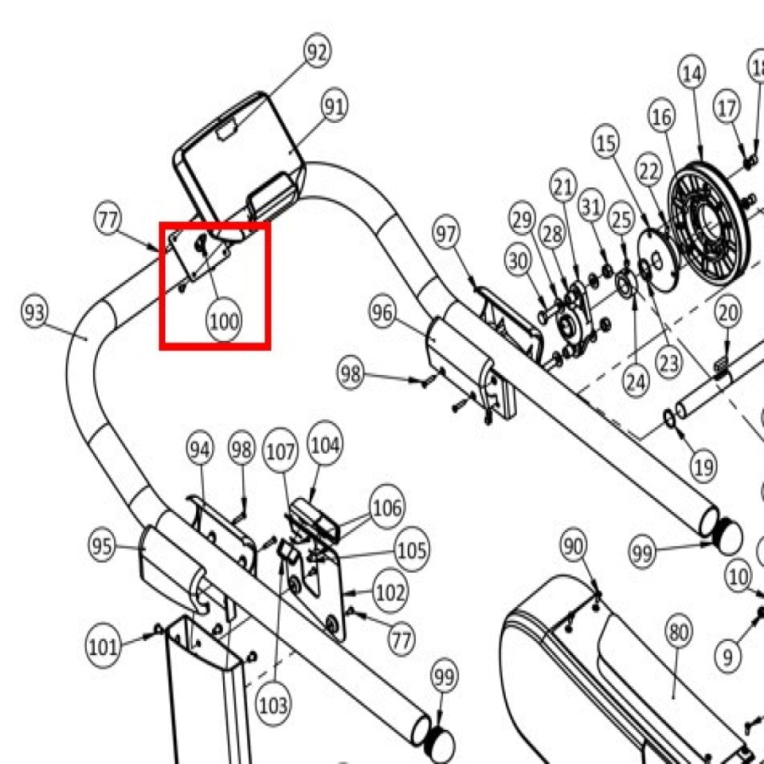 Xebex Runner and AirPlus Runner Parts