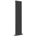 Adare Vertical Steel Designer Wall-Mounted Radiator - All Sizes - Aqua