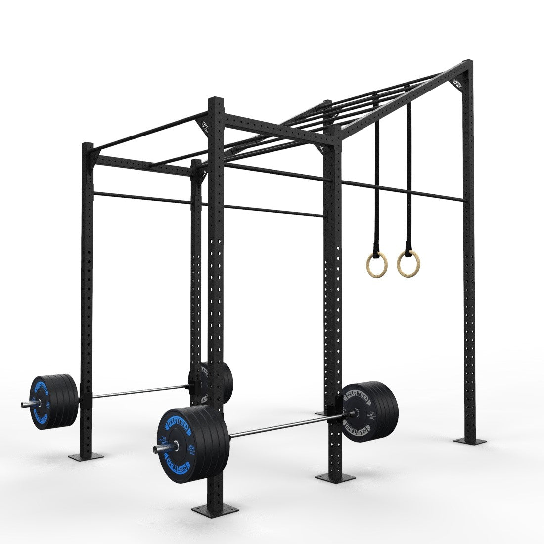 10' Freestanding Builder® Rig: Advanced 1 w/ 2' Monkey Bar Spacing
