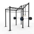 10' Freestanding Builder® Rig: Advanced 2 w/ 2' Monkey Bar Spacing
