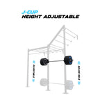 10' Wall Mount Builder® Rig: Advanced 2 w/ 2' Monkey Bar Spacing