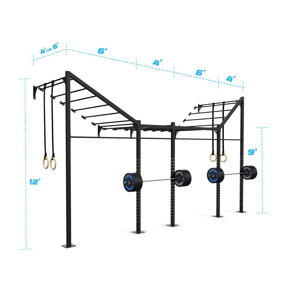 20' Wall-Mount Builder® Rig: Advanced 2